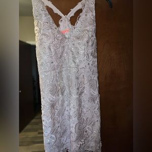 Free People Laced Mini Dress